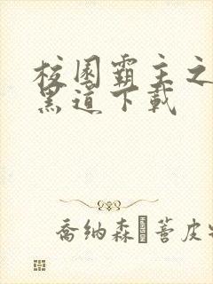 校园霸主之一统黑道下载