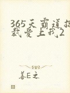 365天霸道总裁爱上我2