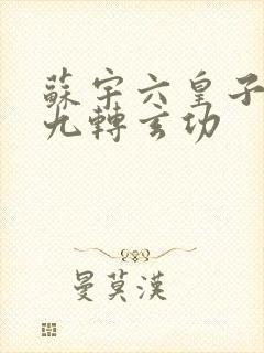 苏宇六皇子签到九转玄功