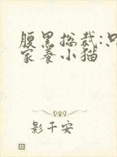 腹黑总裁:只疼家养小猫