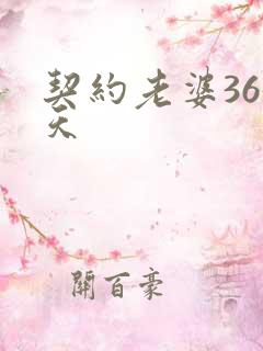 契约老婆365天