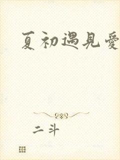 夏初遇见爱