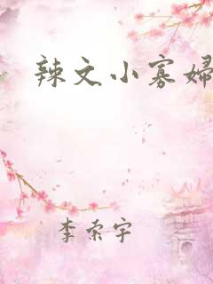 辣文小寡妇