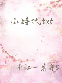 小时代txt