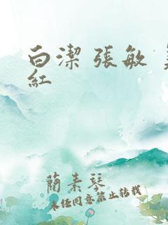 白洁 张敏 美红