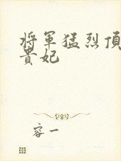 将军猛烈顶弄h贵妃