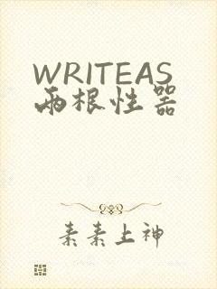WRITEAS两根性器