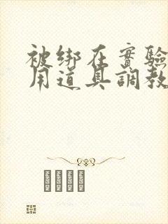 被绑在实验台上用道具调教