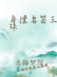 身怀名器玉蚌含珠