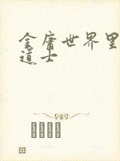 金庸世界里的小道士