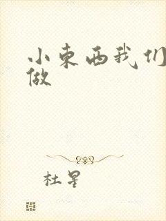 小东西我们厨房做