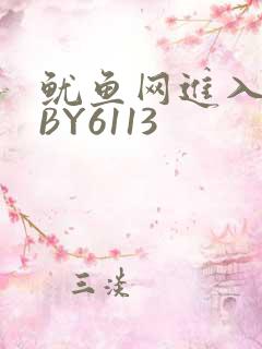 鱿鱼网进入官网BY6113
