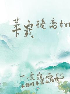 茅山后裔txt下载