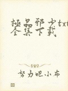 极品邪少txt全集下载