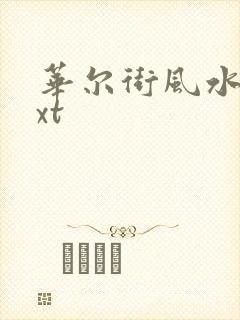 华尔街风水师txt