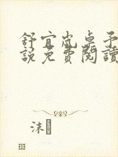 舒宜岚卓予淮小说免费阅读全文