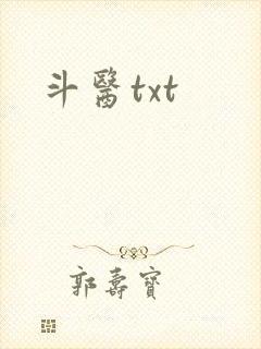 斗医txt