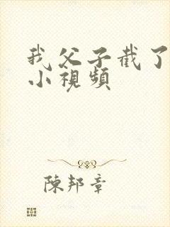 我父子截了一段小视频