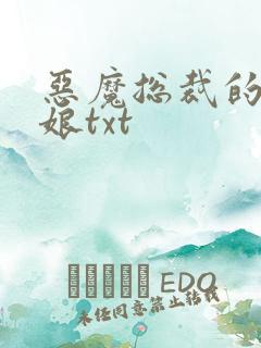 恶魔总裁的小新娘txt