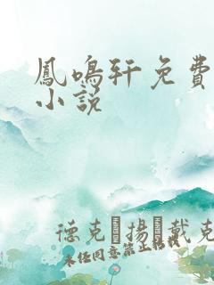 凤鸣轩免费言情小说