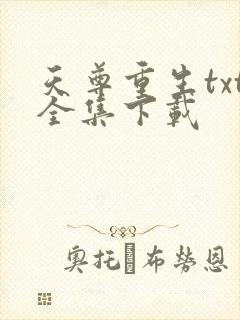 天尊重生txt全集下载