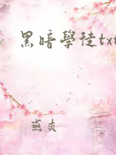 黑暗学徒txt