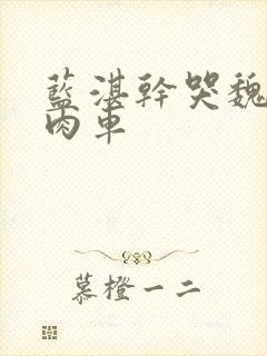 蓝湛干哭魏无羡肉车