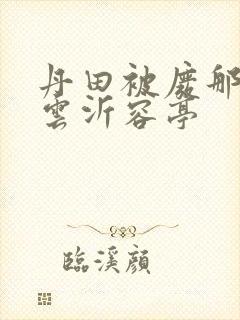 丹田被废那些年云沂容亭