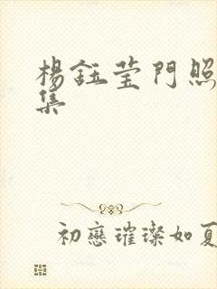 杨钰莹门照艳全集