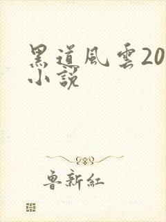 黑道风云20年小说