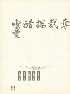 吃醋总裁夺情霸爱