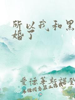 所以我和黑粉结婚了
