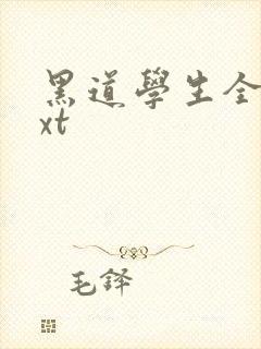 黑道学生全集txt