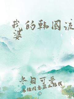 我的韩国流氓老婆