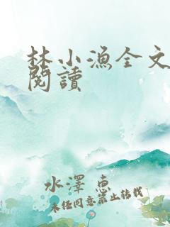 林小渔全文免费阅读