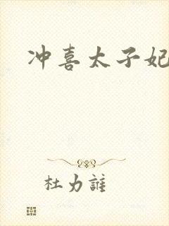 冲喜太子妃