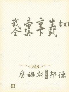 武帝重生txt全集下载