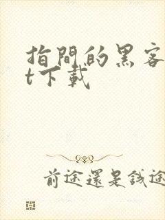 指间的黑客txt下载