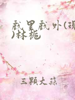 戏里戏外(现场)林栀