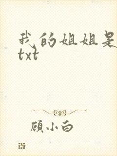 我的姐姐是美女txt