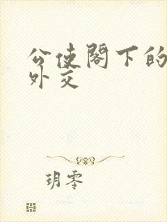 公使阁下的秘密外交