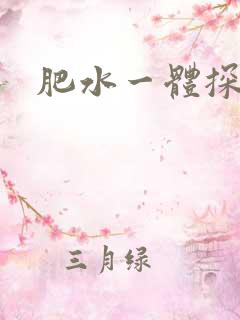 肥水一体探岳体