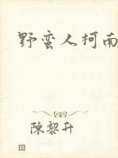 野蛮人柯南小说