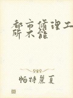 都市修理工之无所不能