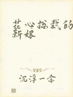 花心总裁的契约新娘