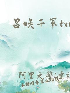 召唤千军txt