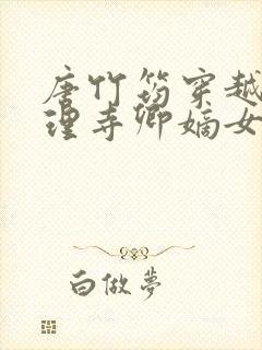 唐竹筠穿越成大理寺卿嫡女的小说