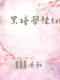 黑暗学徒txt