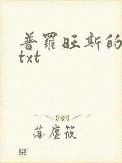 普罗旺斯的一年txt