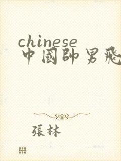 chinese中国帅男飞机